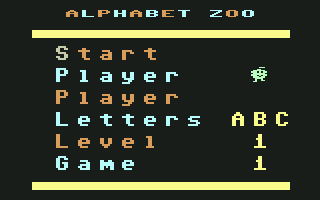 Alphabet Zoo screenshot 3 for Commodore 64